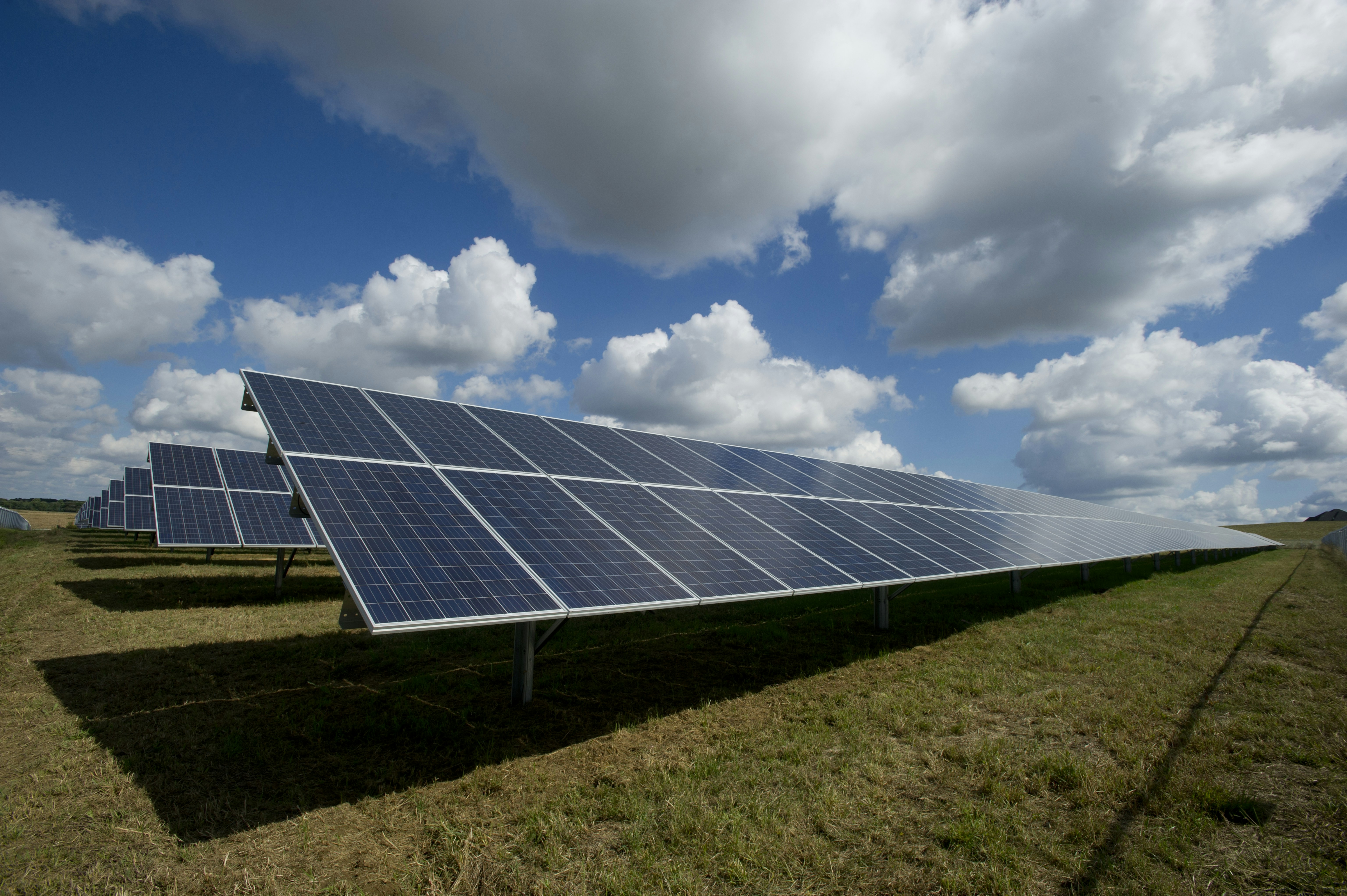 Photovoltaikanlage auf einem Dach